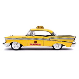 YELLOW TAXI CHEVY 1957 DEAD POOL SCARA 1 LA 24