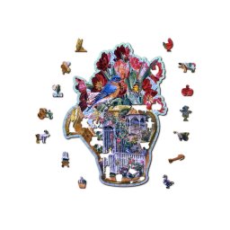 Puzzle 2D, din lemn, Stropitoare, 250 piese