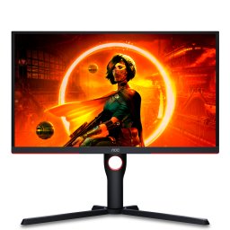 Monitor Gaming AOC 25G3ZM 24.5" Full HD, WLED, VA, 240Hz, 1MS, HDMI, DisplayPort, USB hub, Pivot