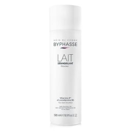 Lapte demachiant pentru fata si ochi, Vitamina E, Byphasse, 500 ml