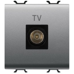 Priza tv de capat 2 module Gewiss Chorus GW14367