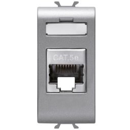 Priza date RJ45 Cat5e Ftp 1 modul Gewiss Chorus GW14422