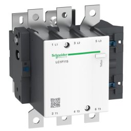 Contactor Tesys Lc1-F - 3 Poli - 115 A - Ac-3 - 440 V - Bobina 230 V Schneider LC1F115P7