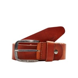 JACK & JONES Curea 'Paul' maro ruginiu / argintiu