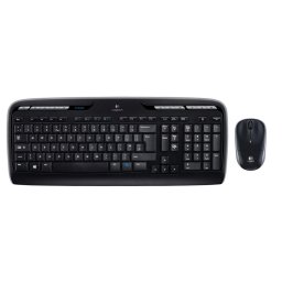 Tastatura MK3300 with Mouse Optic M215 Black