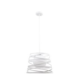 Pendul Instar Alb+Crom 1xE27 40W