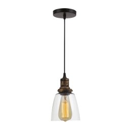 Pendul Edison Bronz 1xE27 60W