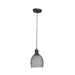 Pendul Ekko Negru 1xE27 60W Erste