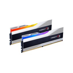 Memorie G.Skill Trident Z5 RGB Silver 32GB DDR5 6000Mhz CL36 1.35V Dual Channel Kit