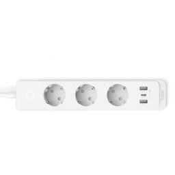 Prelungitor Smart Wi-Fi 10A 3 x Schuko + 2 x USB-A + 1 x USB type C 1.5m, TP-LINK Tapo P300