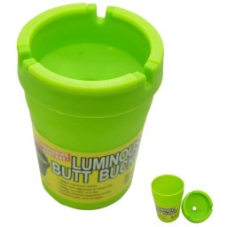 Urban Crew Scrumiera auto Butt Bucket Glow In The Dark verde