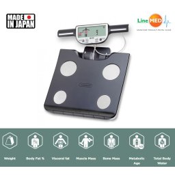 Analizor profesional Tanita BC-601 BC-602 BC-613 InnerScan - pe segmente, 8 sensori pentru analiza, card SD pentru transfer date PC, fabricat in Japonia