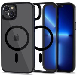 Husa Iphone 14 Plus Tech-Protect MagMat Magsafe negru mat