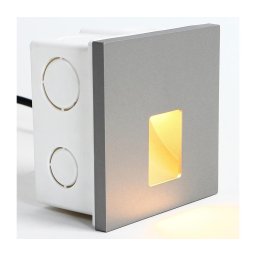 Emithor 70423 - LED lampă scări VIX LED/1W/230V 4000K gri