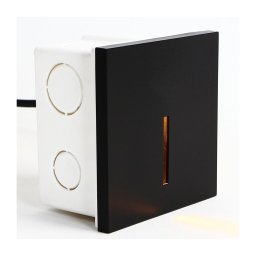 Emithor 70431 - Lampă LED scară LINE LED/1W/230V 4000K negru