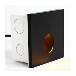 Emithor 70437 - Lampă LED scară OLIVE LED/1W/230V 4000K negru