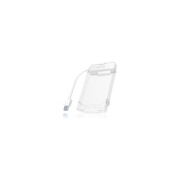 Icybox Usb 3.0 Adapter Cable For 2.5'' Sata Hdd And Ssd, White