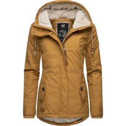 Ragwear Geacă de iarnă 'Monade' bej deschis / maro caramel