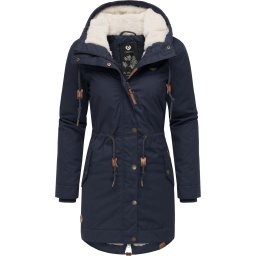 Ragwear Parka de iarnă 'Canny' bleumarin