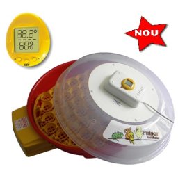 Incubator Electric PUISOR X2 EXTRA IO-204 – Automat cu Regulator Programabil, Întoarcere la 1 ora & Afișaj Digital (51 ouă găină / 102 prepeliță)