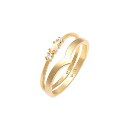 ELLI Inele auriu / transparent