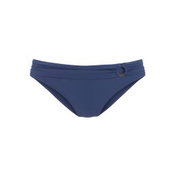 s.Oliver Slip costum de baie 'Rome' albastru gențiană / auriu