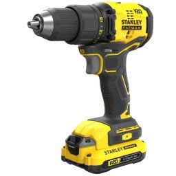 Masina de gaurit, Stanley Fatmax, SFMCD710D2K, cu acumulator, 18 V, 60 Nm, 1900 rpm