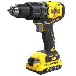 Masina gaurit, cu percutie, Stanley Fatmax, SFMCD715D2F, cu acumulator, 18 V, 60 Nm, 1900 rpm