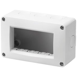 Doza aparenta 4 module IP40 gri Gewiss Chorus GW16504
