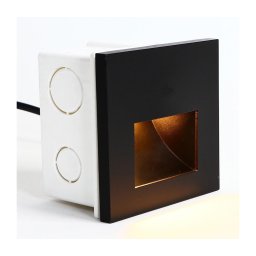 Emithor 70419 - Lumină LED pentru scări SUNNY LED/1W/230V 4000K negru