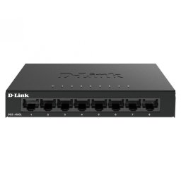 Switch cu 8 porturi RJ45 Gigabit Unmanaged carcasa metalica, D-LINK DGS-108GL