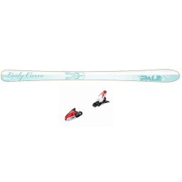 SKI SET Atomic CARVE 140-170CM + TYROLIA SL90/100