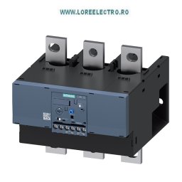3RB2066-1GC2 RELEU ELECTRONIC DE SUPRASARCINA CONEXIUNE BARA, CLASA 10, REGLAJ 55A .. 250 A, SIEMENS, MARIMEA S12