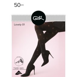 Gatta Lovely 01 50 DEN Nero 3-M