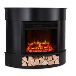 Klarstein Loloru Electrokamin Electrokamin Heizlüfter 900/1800W Wochentimer Fernbedienung (GDW24-Loloru B)