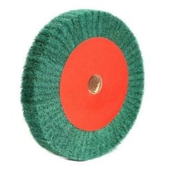 Disc Lustruit Inox Metale si Slefuit de Pasla cu Diametru 150 Mm Verde