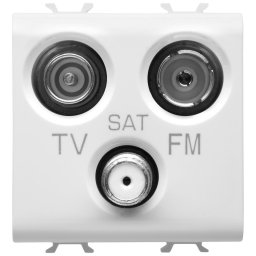 Priza TV+FM+SAT 2 module Gewiss Chorus GW10382