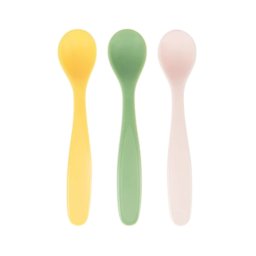 Set de 3 lingurite flexibile, Pastel