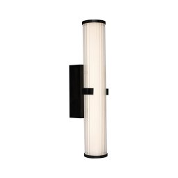 Corp de iluminat LED pentru baie CLAMP LED/18W/230V IP44 negru Searchlight 63125-1BK