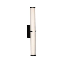 Corp de iluminat LED pentru baie CLAMP LED/23W/230V IP44 negru Searchlight 63126-1BK