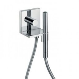 Baterie dus Starck X pentru montare pe perete Hansgrohe gama Axor Starck