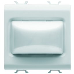 Lampa semnalizare reliefata transparenta 2 module 12V ac/dc / 230V ac Gewiss Chorus GW10631