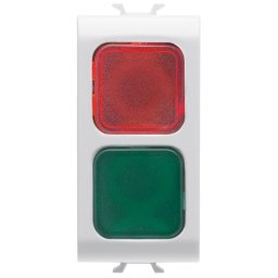 Lampa semnalizare rosu/verde 1 modul Gewiss Chorus GW10629