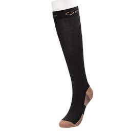 Ciorapi compresivi pentru alergare atletism sarcina calatorii Unisex Negru L/XL