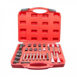 SET HEX TORX SPLINE PT ALTERNATOR 24 PCS