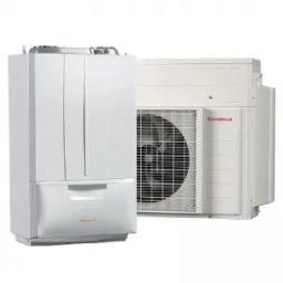 Pompa de caldura aer-apa hibrid R32 Immergas Victrix Hibrid - 4 kW, ACM instant, centrala termica 24 kW