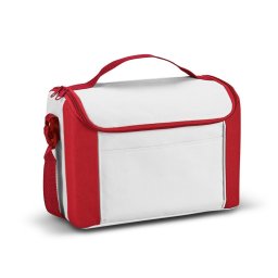 Geanta termoizolanta pentru 8 doze, bretea ajustabila, Everestus, GF11, poliester 600D, rosu