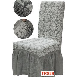 Huse Elastice Pt Scaune, Universale, 6 Buc./Set, Jacquard, Cod TRS29