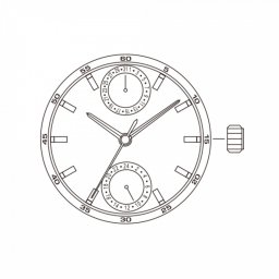 Mecanism Miyota multifunctii 6P23