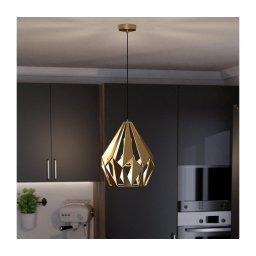 Lustră pe cablu CARLTON 1xE27/60W/230V d. 31 cm Eglo 43814